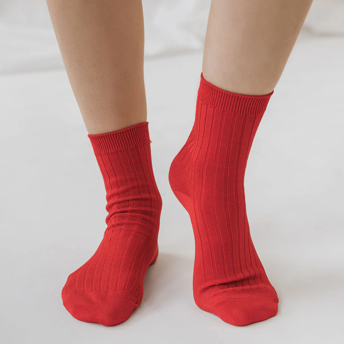 Le Bon Shoppe Her Socks Red - Image 2