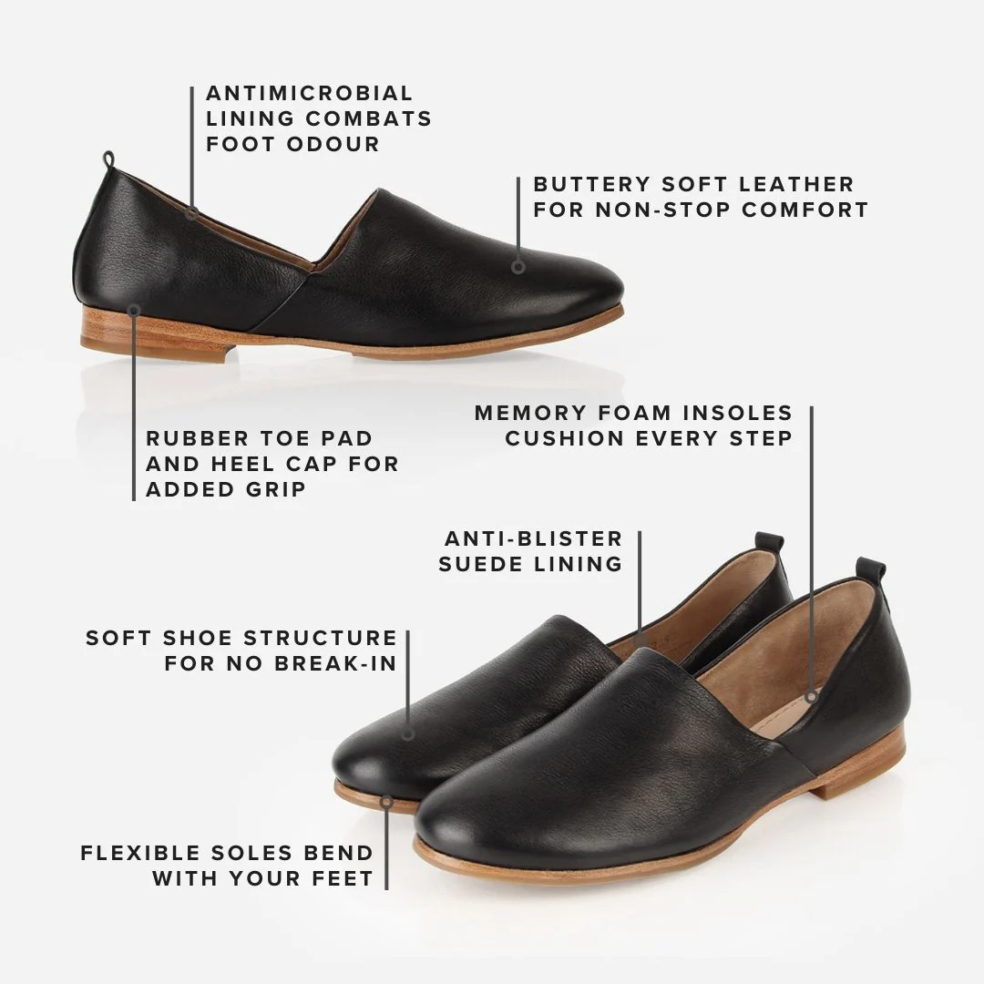 The At-Leisure Slip-On 2.0 Black - Image 4