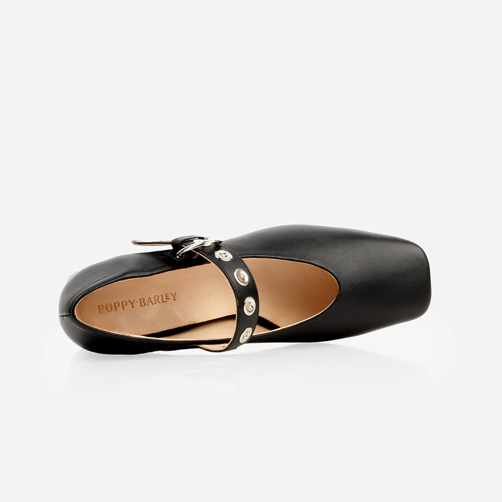 The BLVD Heeled Mary Jane Black - Image 5