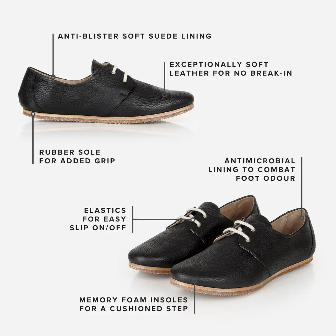 The Eyelet Oxford 2.0 Black Pebble - Image 4