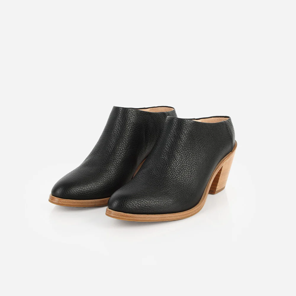 The Heeled Mule Black Pebble - Image 5