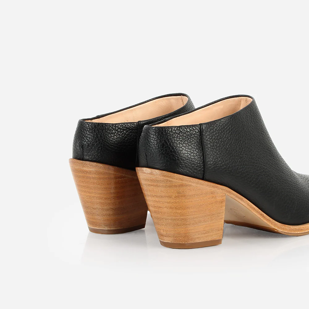 The Heeled Mule Black Pebble - Image 6