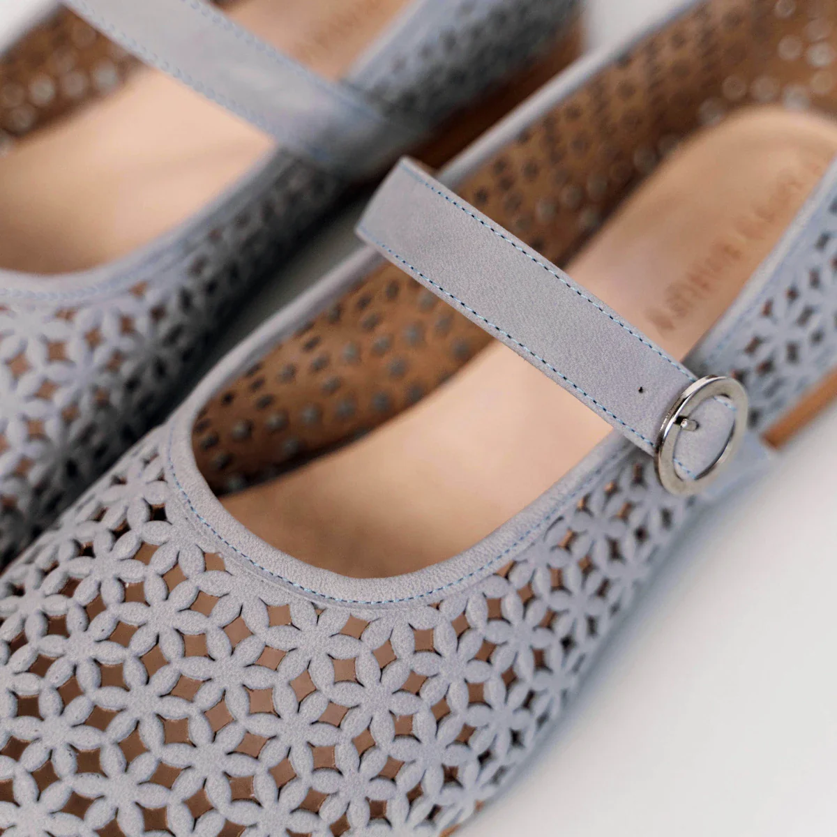 The Modern-Day Mary Jane Perforated Bluebell - Image 3