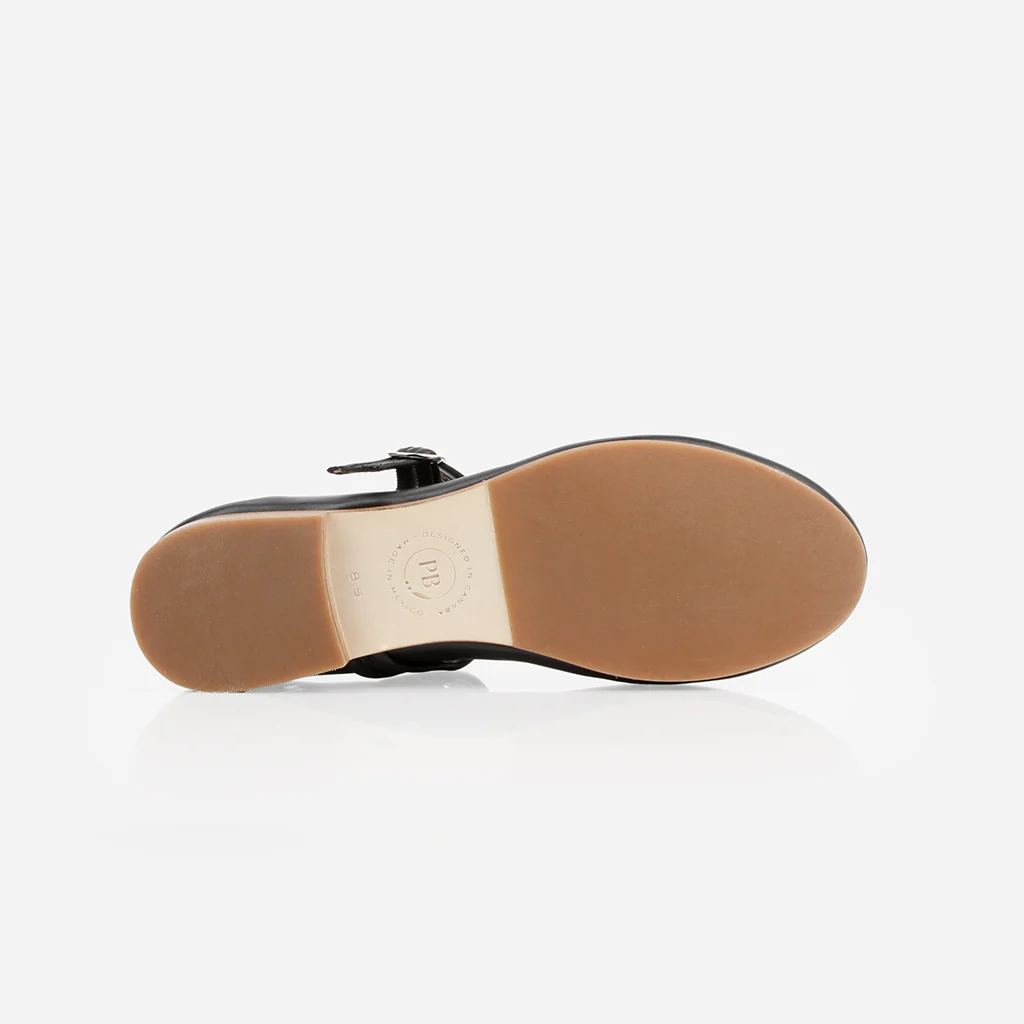 The Modern-Day Mary Jane Perforated Black - Image 5