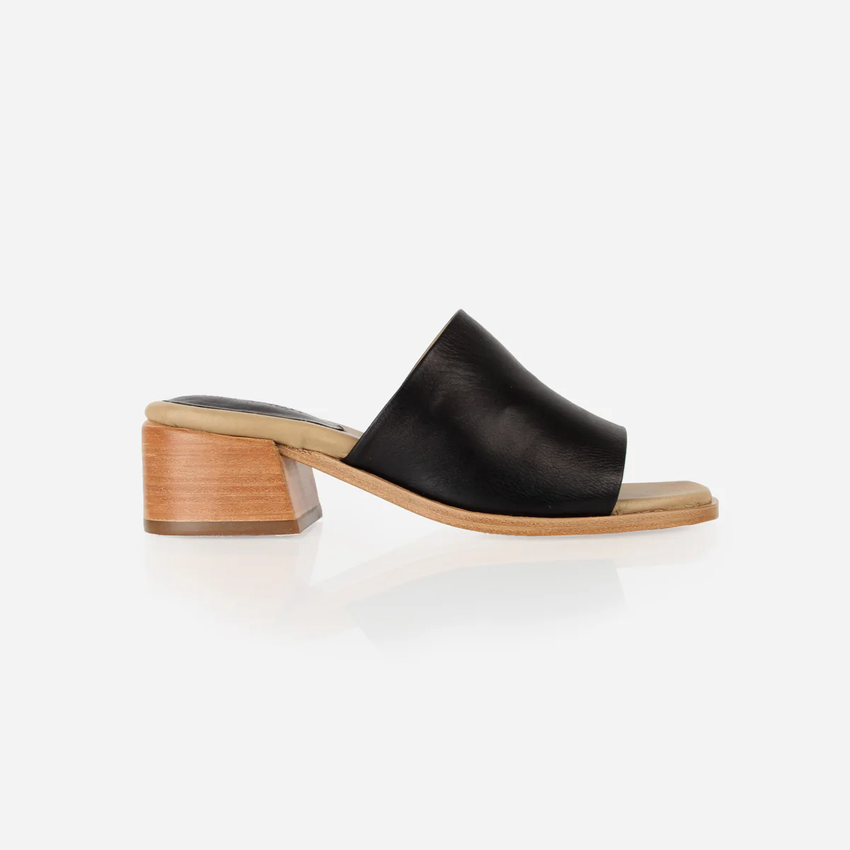The Spritz Heeled Sandal Black - Image 5