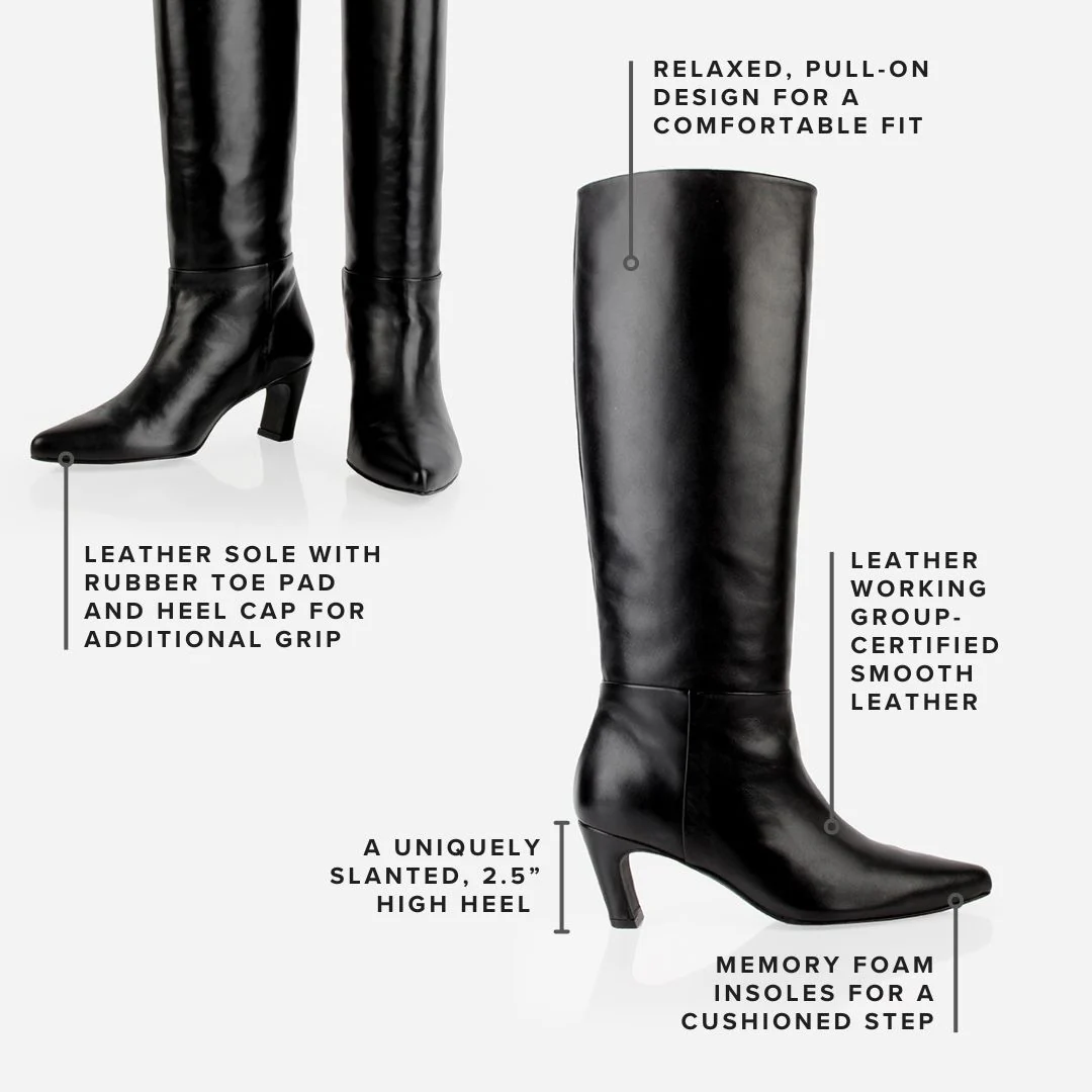 The Toujours Tall Boot Black - Image 3