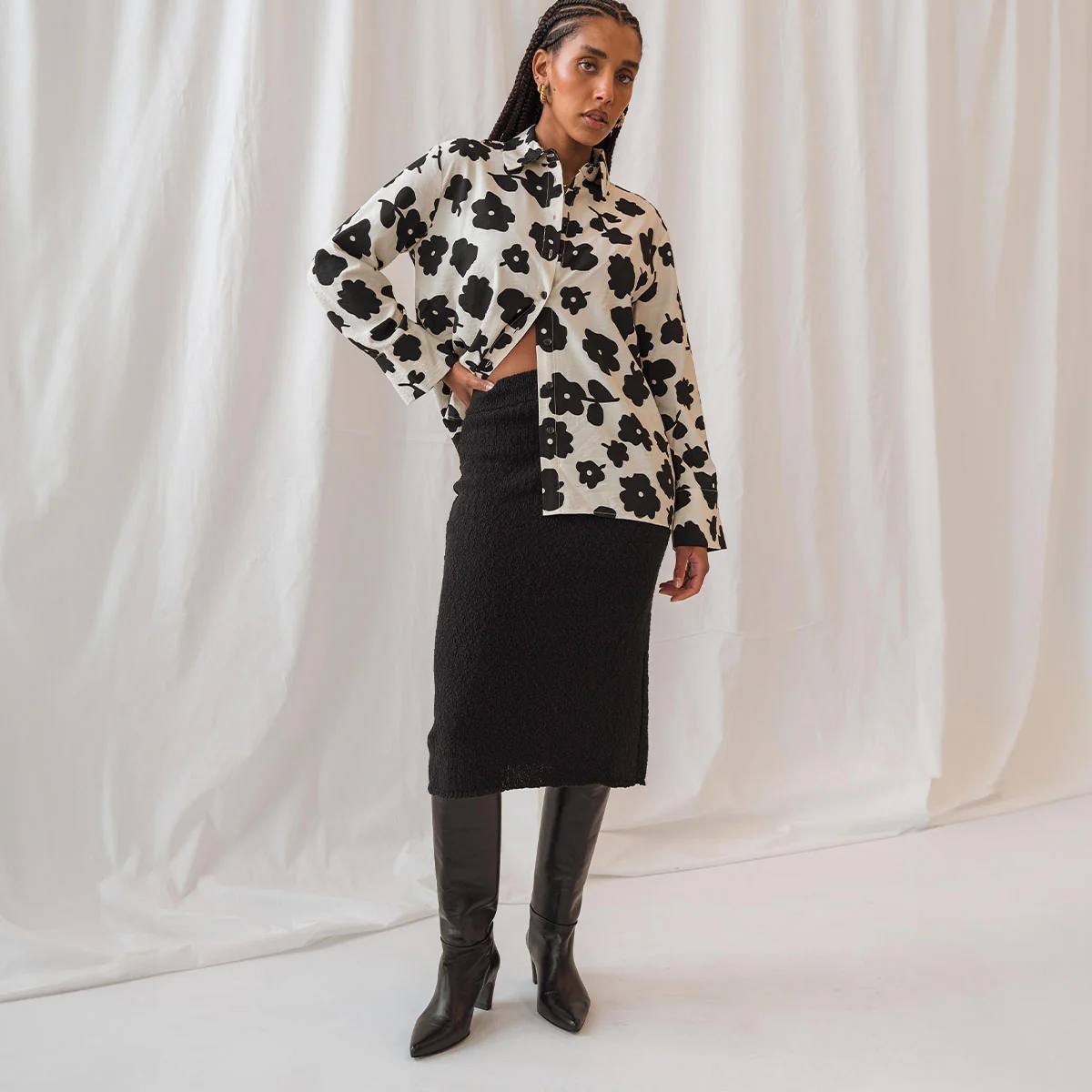 The Toujours Tall Boot Black - Image 7