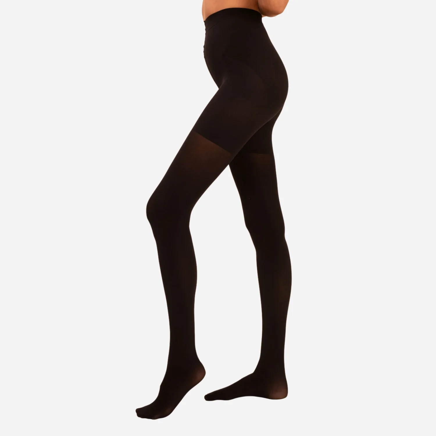 Threads Opaque Contour Black Tights - Image 3